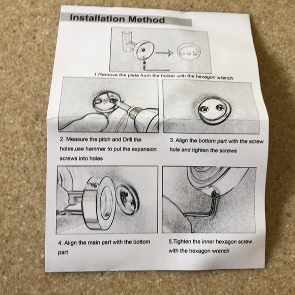 NWT Nolimas black anti-rust towel /anything hooks - Picture 9 of 11